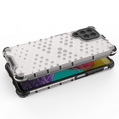 Dėklas Honeycomb case armored Samsung Galaxy M53 5G Juodas 1 Dėklas Honeycomb case armored Samsung Galaxy M53 5G Juodas 1