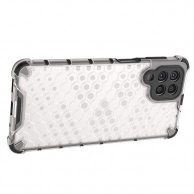 Dėklas Honeycomb case armored Samsung Galaxy M53 5G Permatomas 16 Dėklas Honeycomb case armored Samsung Galaxy M53 5G Permatomas 16