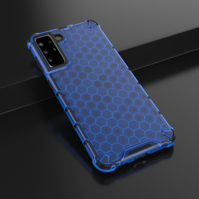 Dėklas Honeycomb case Samsung Galaxy S22 + (S22 Plus) mėlynas 13
