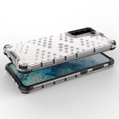 Dėklas Honeycomb case Samsung Galaxy S22 + (S22 Plus) mėlynas 2