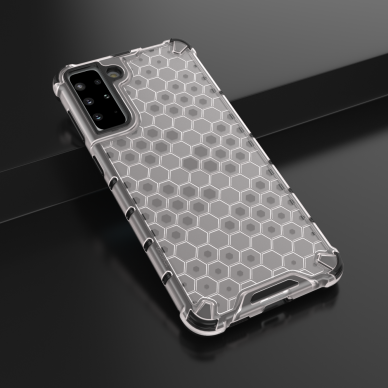 Dėklas Honeycomb case Samsung Galaxy S22 + (S22 Plus) permatomas 13 Dėklas Honeycomb case Samsung Galaxy S22 + (S22 Plus) permatomas 13