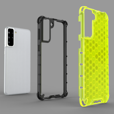 Dėklas Honeycomb case Samsung Galaxy S22 + (S22 Plus) permatomas 4 Dėklas Honeycomb case Samsung Galaxy S22 + (S22 Plus) permatomas 4