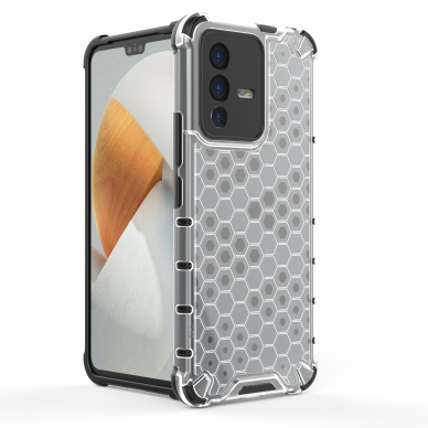 Dėklas Honeycomb Vivo V23 5G Permatomas UGLX912 10 Dėklas Honeycomb Vivo V23 5G Permatomas UGLX912 10