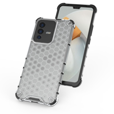 Dėklas Honeycomb Vivo V23 5G Permatomas UGLX912 12 Dėklas Honeycomb Vivo V23 5G Permatomas UGLX912 12