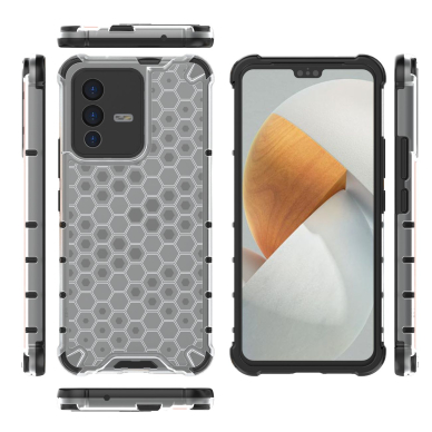 Dėklas Honeycomb Vivo V23 5G Permatomas UGLX912 2 Dėklas Honeycomb Vivo V23 5G Permatomas UGLX912 2