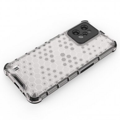 Dėklas Honeycomb case armored Realme C31 Permatomas 3 Dėklas Honeycomb case armored Realme C31 Permatomas 3