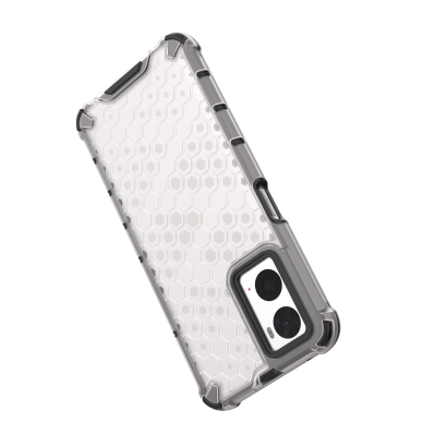 Dėklas Honeycomb case armored Oppo A76 / Oppo A36 / Realme 9i Permatomas 12