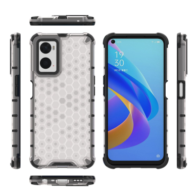 Dėklas Honeycomb case armored Oppo A76 / Oppo A36 / Realme 9i Permatomas 19 Dėklas Honeycomb case armored Oppo A76 / Oppo A36 / Realme 9i Permatomas 19