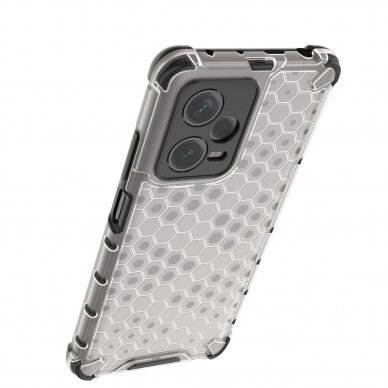 Dėklas Honeycomb Xiaomi Redmi Note 12 Pro+ armored hybrid cover Juodas 17 Dėklas Honeycomb Xiaomi Redmi Note 12 Pro+ armored hybrid cover Juodas 17