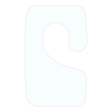 Hook pendant 35x22 mm rightrubber glue 1000 pcs/roll Hook pendant 35x22 mm rightrubber glue 1000 pcs/roll