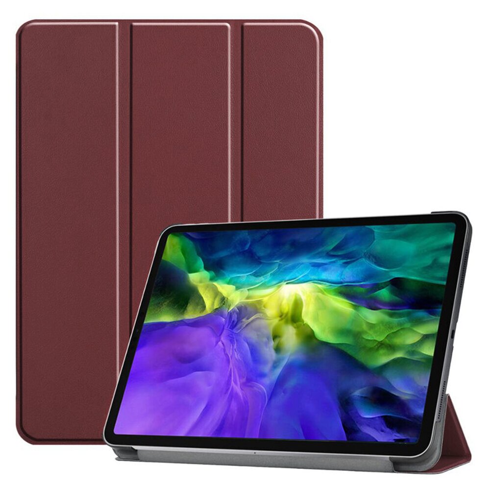 Akcija! Dėklas Techsuit FoldPro Apple Ipad Pro 12.9 2018/2020/2021/2022 bordo