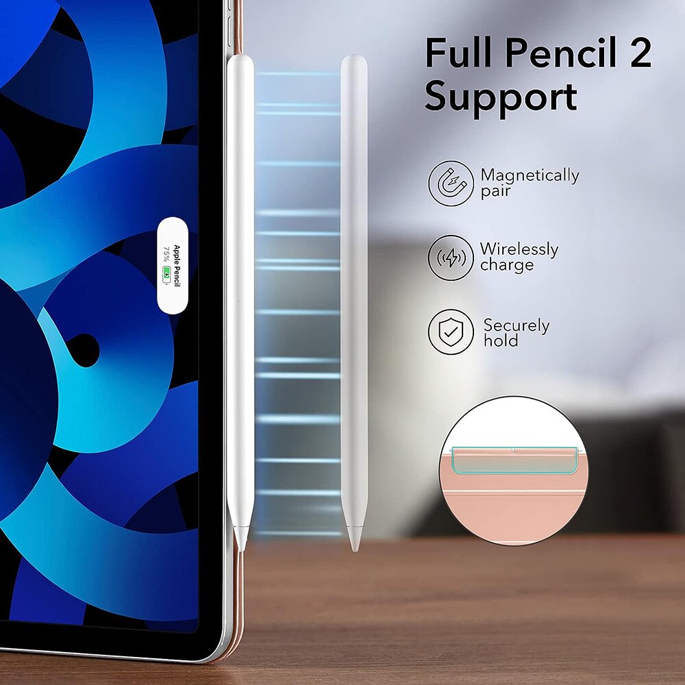 Àkcija! Dėklas iPad Pro 11 2018 / iPad Air 4 / 5 (2020/2022) - ESR Rebound Magnetic - Rose auksinės spalvos 5 Àkcija! Dėklas iPad Pro 11 2018 / iPad Air 4 / 5 (2020/2022) - ESR Rebound Magnetic - Rose auksinės spalvos 5