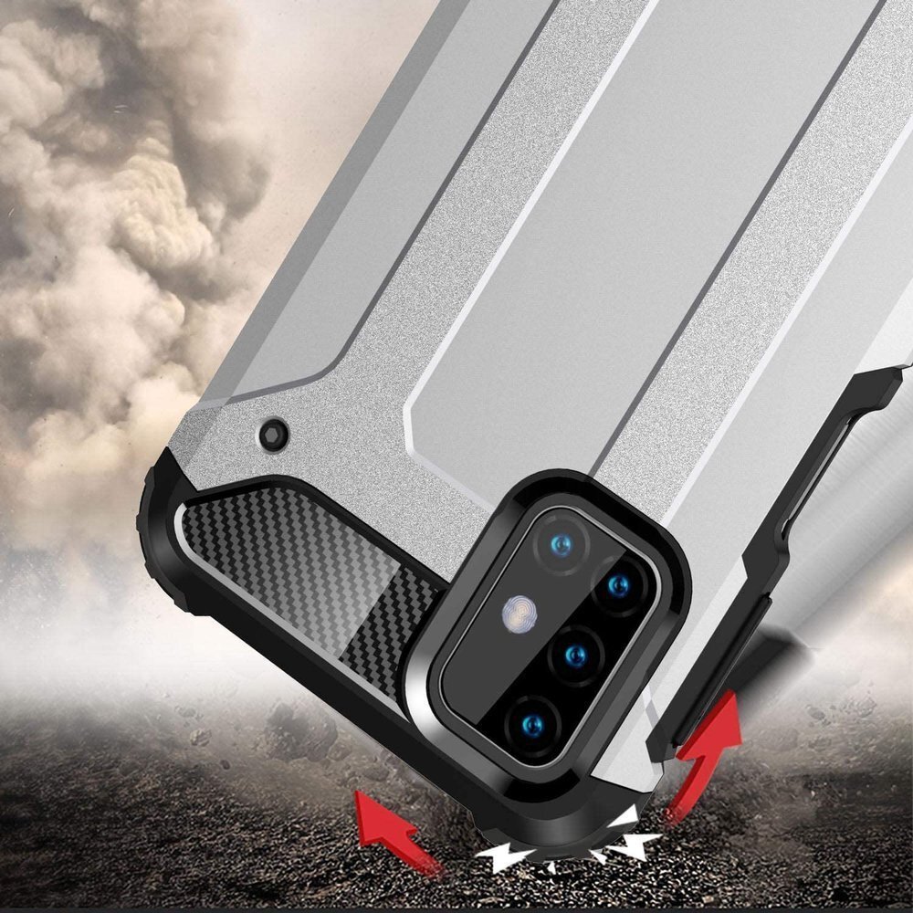 Akcija! Telefono dėklas Oppo A52 - Techsuit Hybrid Armor - Juodas FOZ031 4 Akcija! Telefono dėklas Oppo A52 - Techsuit Hybrid Armor - Juodas FOZ031 4