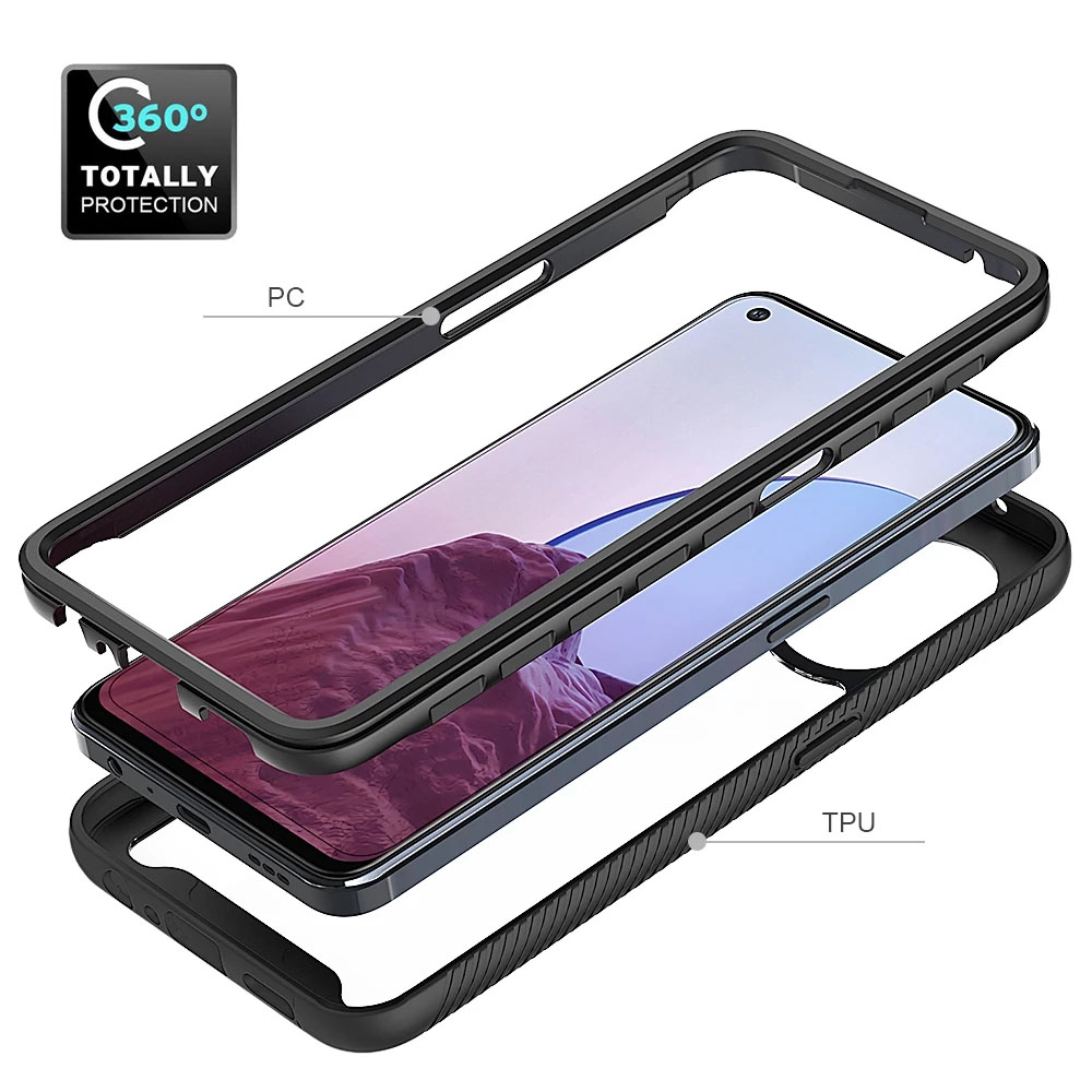 Akcija! Dėklas skirtas Oppo Reno7 Lite / Reno8 Lite / OnePlus Nord N20 5G + Folie - Techsuit Defense360 Pro - Juodas OPL831 FOZ031 3 Akcija! Dėklas skirtas Oppo Reno7 Lite / Reno8 Lite / OnePlus Nord N20 5G + Folie - Techsuit Defense360 Pro - Juodas OPL831 FOZ031 3