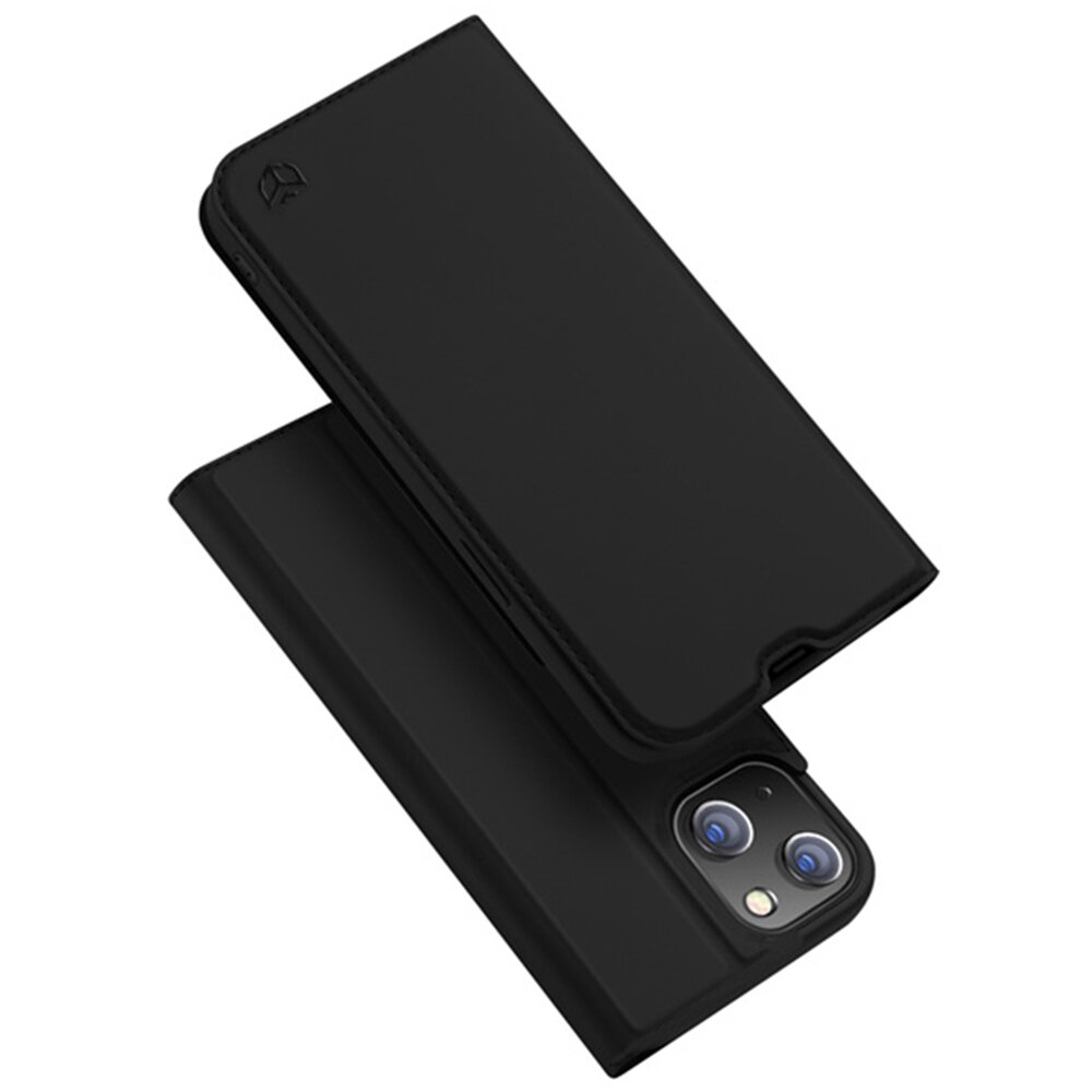 Akcija! Dėklas Samsung Galaxy A05s - Techsuit Magskin Book - Juodas Akcija! Dėklas Samsung Galaxy A05s - Techsuit Magskin Book - Juodas