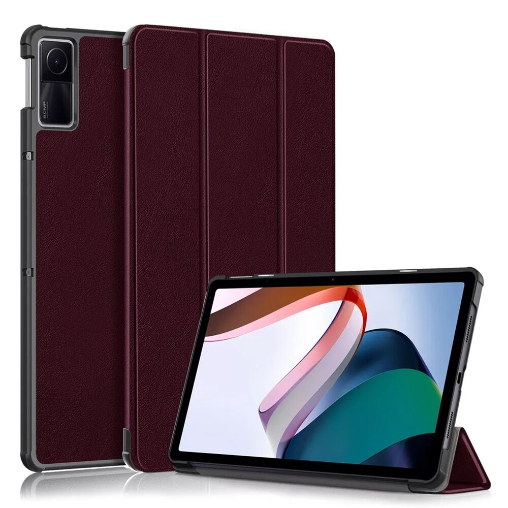 Akcija! *** pažeista pakuotė *** Dėklas skirtas Xiaomi Redmi Pad - Techsuit FoldPro - Raudonas