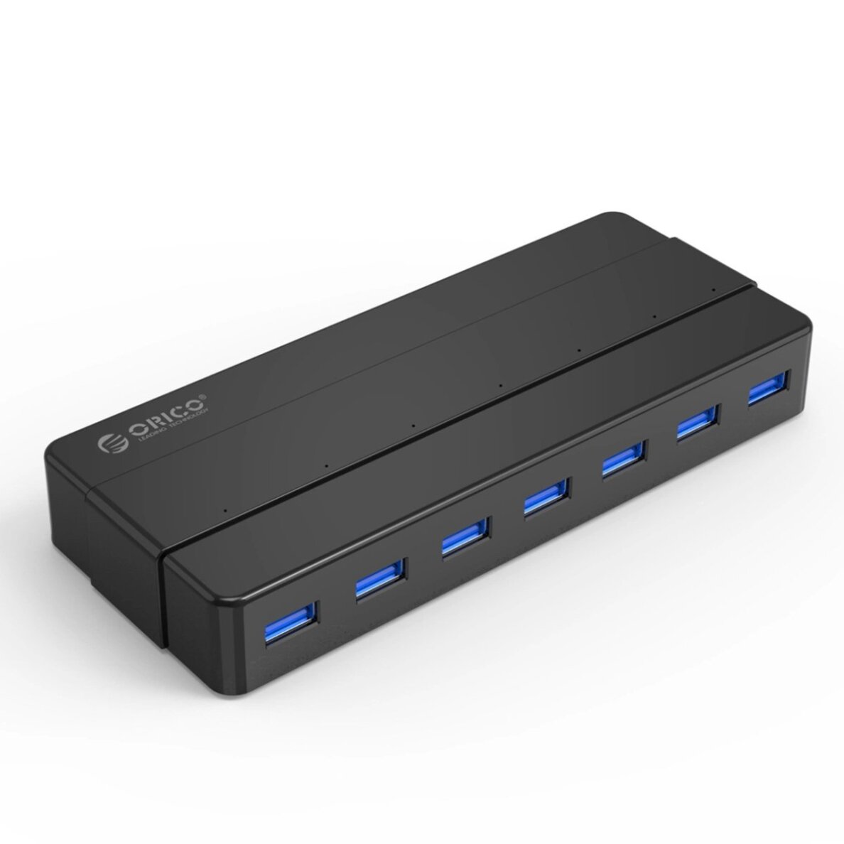 USB šakotuvas Hub Orico H7928-U3-V1 7x USB-A 3.0 – juodas