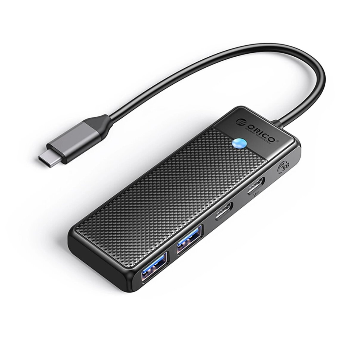 USB-C dokavimo stotis Orico PAPW2AC-C3 2x USB-A 3.0 + 2x USB-C 3.0 – juoda USB-C dokavimo stotis Orico PAPW2AC-C3 2x USB-A 3.0 + 2x USB-C 3.0 – juoda