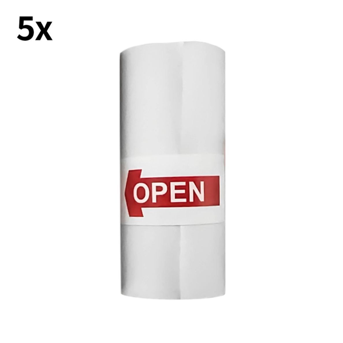 HURC10N5 Ritinių komplektas terminio spausdintuvo su kamera HURC10 – balti (5 vnt.) HURC10N5 Ritinių komplektas terminio spausdintuvo su kamera HURC10 – balti (5 vnt.)