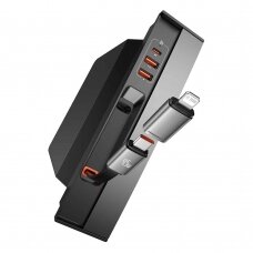 [Užsakomoji prekė] Hub USB-C la HDMI, Type-C, 3x USB, RJ45, pentru Tesla Model 3 / Y