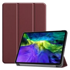 Akcija! Dėklas Techsuit FoldPro Apple Ipad Pro 12.9 2018/2020/2021/2022 bordo