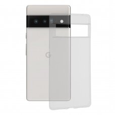 [Užsakomoji prekė] Dėklas skirtas Google Pixel 6 Pro - Techsuit permatomas Silicone - permatomasa PXG099