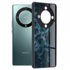 [Užsakomoji prekė] Telefono dėklas Honor Magic5 Lite - Techsuit Glaze Series - Mėlynas Nebula