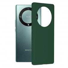 [Užsakomoji prekė] Telefono dėklas Honor Magic5 Lite - Techsuit Soft Edge Silicone - Tamsiai Žalias HOZ299