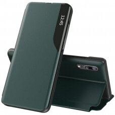 [Užsakomoji prekė] Dėklas skirtas Huawei P20 - Techsuit eFold Series - Tamsiai Žalias