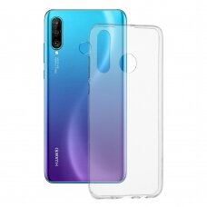 [Užsakomoji prekė] Dėklas skirtas Huawei P30 Lite / P30 Lite New Edition - Techsuit permatomas Silicone - permatomas