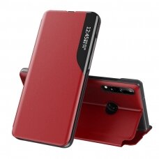 [Užsakomoji prekė] Dėklas skirtas Huawei P30 Lite / P30 Lite New Edition - Techsuit eFold Series - Raudonas
