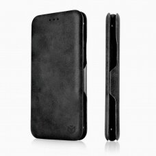 [Užsakomoji prekė] Telefono dėklas Huawei P30 Lite / P30 Lite New Edition Techsuit Safe Wallet Plus, Juodas