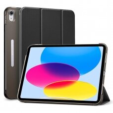 [Užsakomoji prekė] Dėklas iPad 10 (2022) 10.9 - ESR Ascend Trifold - Juodas