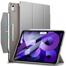 [Užsakomoji prekė] Dėklas skirtas iPad Air 4 (2020) / Air 5 (2022) - ESR Ascend Trifold - Grey