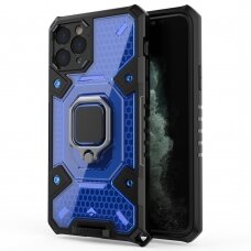 [Užsakomoji prekė] Dėklas skirtas iPhone 11 Pro Max - Techsuit Honeycomb Armor - Mėlynas