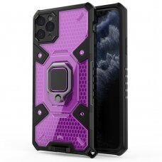 [Užsakomoji prekė] Dėklas skirtas iPhone 11 Pro Max - Techsuit Honeycomb Armor - Rožinis-Violetinė