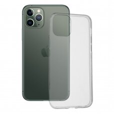 [Užsakomoji prekė] Dėklas skirtas iPhone 11 Pro - Techsuit permatomas Silicone - permatomasa UTK840