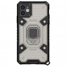 [Užsakomoji prekė] Telefono dėklas iPhone 11 - Techsuit Honeycomb Armor - Juodas ORQ671