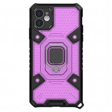 [Užsakomoji prekė] Dėklas skirtas iPhone 11 - Techsuit Honeycomb Armor - Rožinis-Violetinė ORQ671