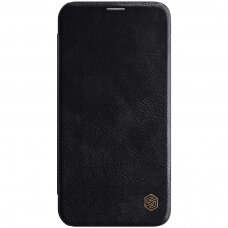 [Užsakomoji prekė] Dėklas skirtas iPhone 12 mini - Nillkin QIN Leather Case - Juodas YJP382