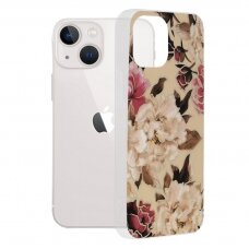 [Užsakomoji prekė] Dėklas skirtas iPhone 13 mini - Techsuit Marble Series - Mary Berry Nude DFK722