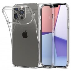 [Užsakomoji prekė] Dėklas skirtas iPhone 13 Pro Max - Spigen Liquid Crystal - permatomas