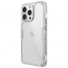 [Užsakomoji prekė] Dėklas skirtas iPhone 13 Pro - Nillkin Nature TPU Pro Case - permatomas