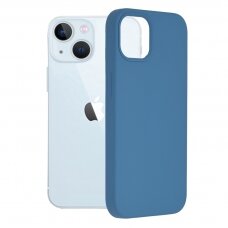 [Užsakomoji prekė] Telefono dėklas iPhone 13 - Techsuit Soft Edge Silicone - Denim Mėlynas