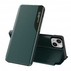 [Užsakomoji prekė] Dėklas skirtas iPhone 14 Plus - Techsuit eFold Series - Tamsiai Žalias