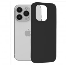 [Užsakomoji prekė] Dėklas skirtas iPhone 14 Pro - Techsuit Soft Edge Silicone - Juodas