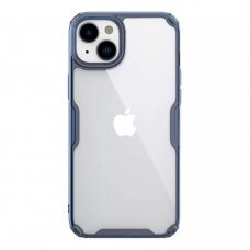 [Užsakomoji prekė] Dėklas iPhone 15 - Nillkin Nature TPU PRO MagSafe Case - Mėlynas