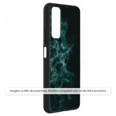 [Užsakomoji prekė] Dėklas iPhone 15 Pro Max - Techsuit Glaze Series - Mėlynas Nebula
