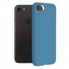 [Užsakomoji prekė] Dėklas skirtas iPhone 7 / 8 / SE 2, SE 2020 / SE 3, SE 2022 - Techsuit Soft Edge Silicone - Mėlynas