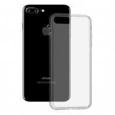 [Užsakomoji prekė] Dėklas skirtas iPhone 7 Plus / 8 Plus - Techsuit permatomas Silicone - permatomasa
